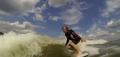 Pörög a wakesurf