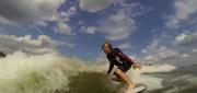 Pörög a wakesurf